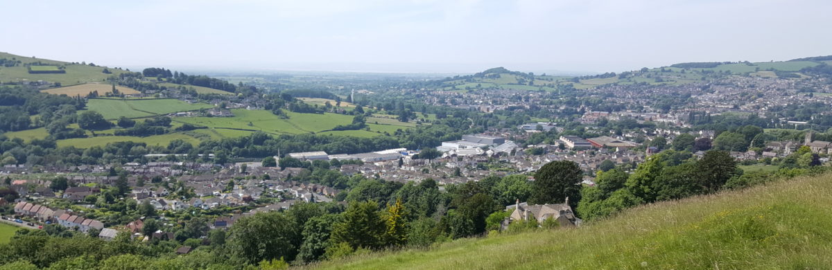 Stroud Valley from Rodborough Common