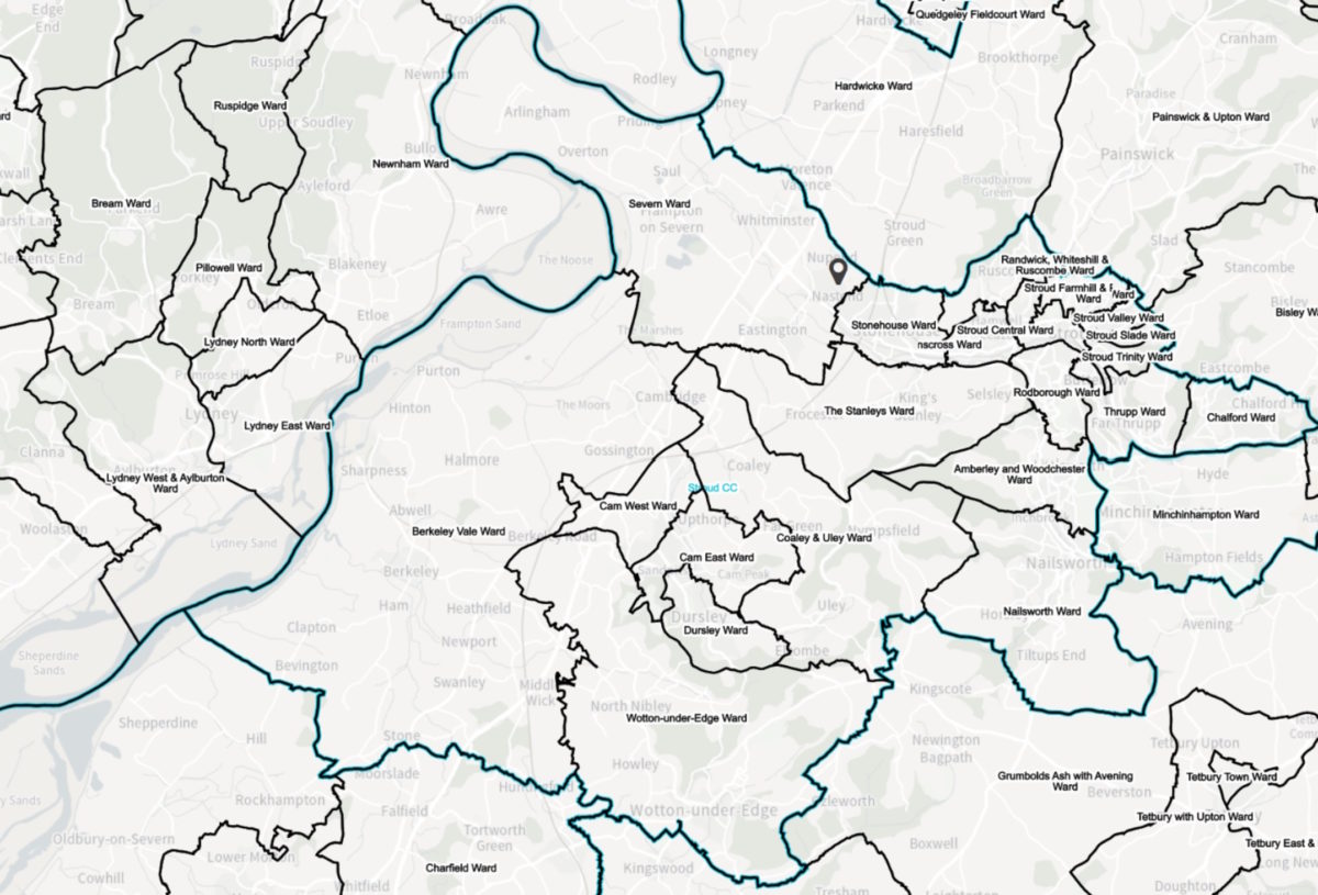 Stroud Parliamentary Constituency Wards