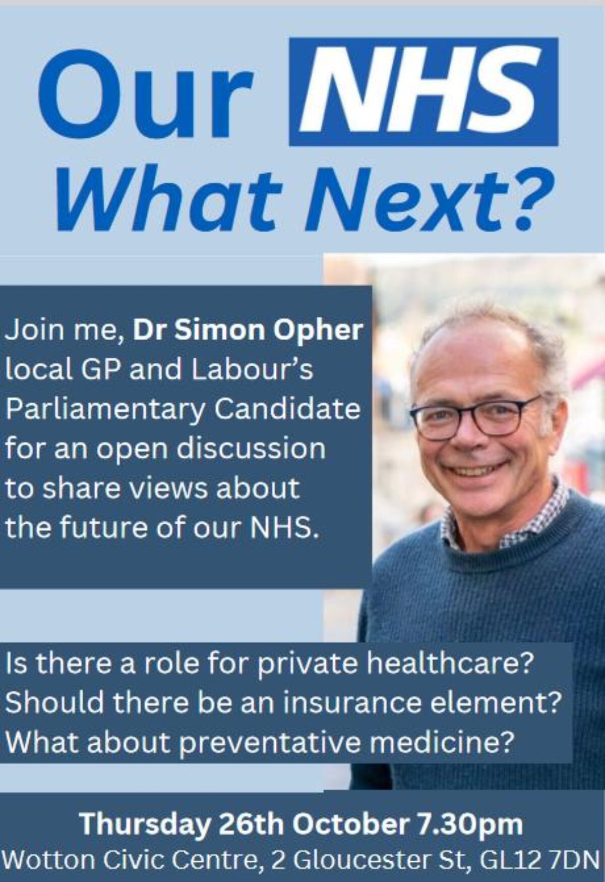 Our NHS - What Next