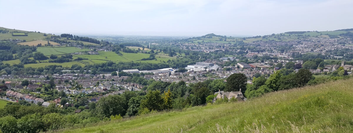 Stroud from Rodborough Common
